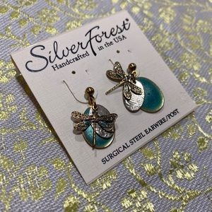 Silver Forest Earrings